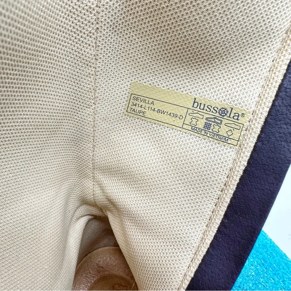 Bussola Sevilla Taupe Tall Leather Suede Riding Boots SZ 36 - Picture 7 of 10